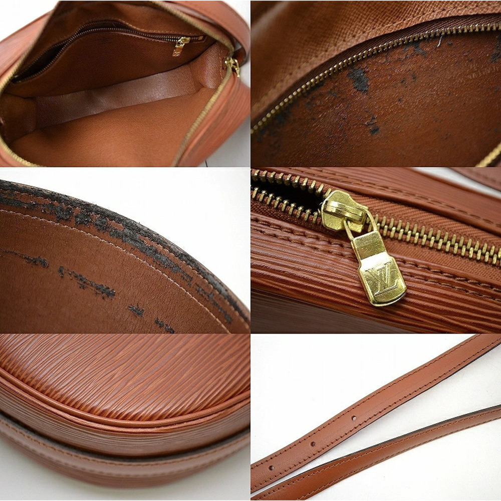 Louis Vuitton Bag Jeune Epi Kenya Shoulder Crossbody Brown Fille - Picture 3 of 3